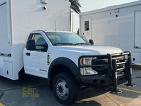 2 chiếc ‘siêu khủng long’ Ford F-550 lăn bánh tại Việt Nam: Riêng đầu xe dài gần bằng Morning, thùng sau làm thành nhà được