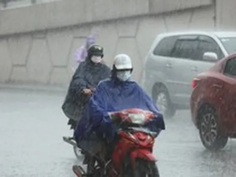 Miền Bắc, miền Trung sắp đón mưa lớn dài ngày