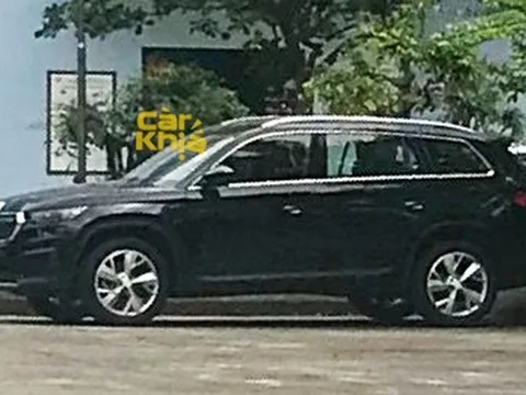 Skoda Kodiaq tiếp tục lộ diện tại Việt Nam: Dự kiến có 2 phiên bản, chung mâm với Santa Fe và Sorento