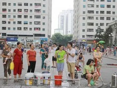 Hà Nội dự kiến tăng giá nước sinh hoạt cao nhất lên 27.000 đồng/m3