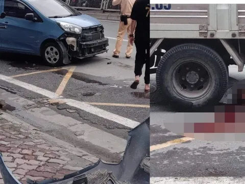 Hà Nội: Va chạm với ô tô do nữ tài xế cầm lái, 1 người tử vong