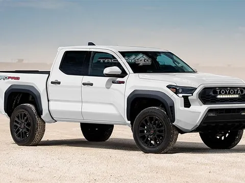 ‘Bản xem trước’ của Toyota Hilux đời mới ra mắt ngay tháng này: Nội thất khác hẳn đời cũ, nâng cấp màn hình to khủng cạnh tranh Ranger
