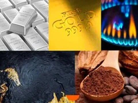 Thị trường ngày 11/5: Giá dầu giảm hơn 1%, vàng, đồng, cao su giảm trong khi quặng sắt tăng do hy vọng về nhu cầu