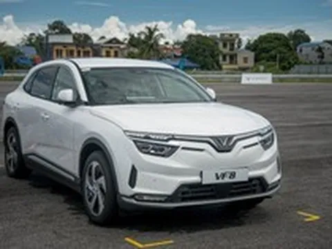 ‘Bội thu’ doanh số VF e34 và VF8, doanh số VinFast tăng 300% trong tháng 4