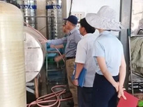 Tổng kiểm tra nhà máy sản xuất nước tinh khiết…có đỉa, phát hiện điều gì?
