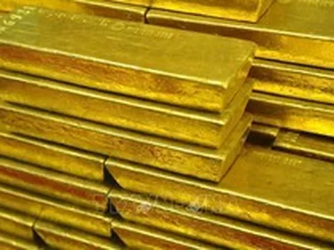 Giá vàng thế giới tuần qua đi xuống sau 3 phiên giảm liên tiếp