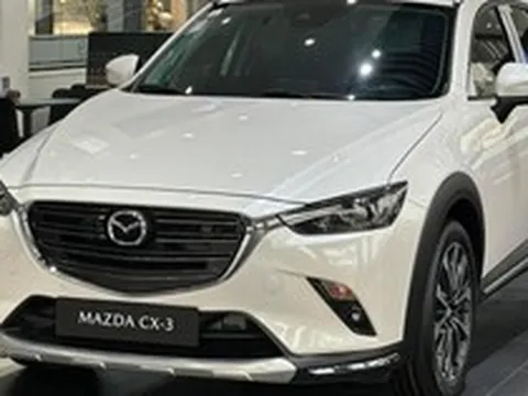 Mazda CX-3 lần đầu giảm 100 triệu tại Việt Nam: Giá khởi điểm chỉ ngang Sonet, nỗ lực tìm khách trước Creta và Seltos