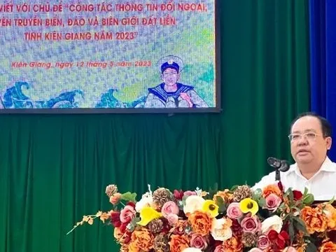 Kiên Giang: Phát động cuộc thi viết về tuyên truyền biển, đảo