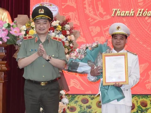 Bộ Công an bổ nhiệm Phó giám đốc Công an tỉnh Thanh Hóa