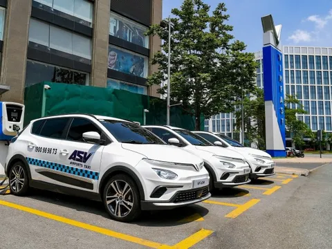 ASV Airports Taxi thuê 500 ô tô điện VinFast từ GMS, sẽ có taxi điện đưa đón khách đi Nội Bài, Tân Sơn Nhất