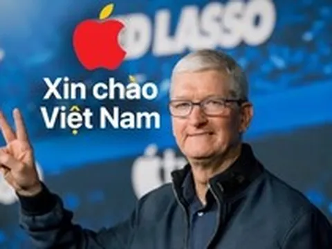 CEO Tim Cook hưởng ứng sự kiện khai trương Apple Store trực tuyến tại Việt Nam