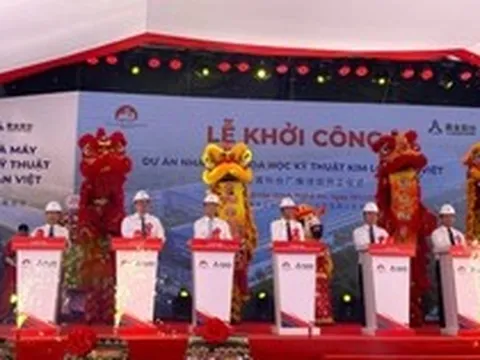 Khởi công dự án FDI 125 triệu USD ở Nghệ An