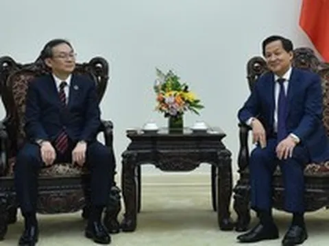 Phó Thủ tướng Lê Minh Khái đề nghị MUFG kêu gọi 'sếu lớn' Nhật Bản tiếp tục đến Việt Nam 'làm tổ'