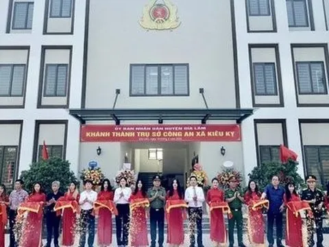 Hà Nội: Khánh thành 2 trụ sở Công an xã của huyện Gia Lâm
