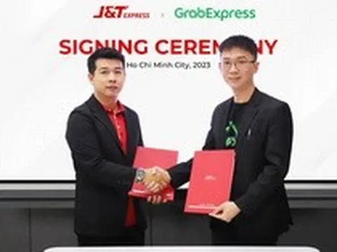 J&T Express và GrabExpress hợp tác triển khai giao hàng toàn quốc