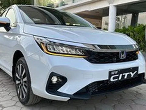 Thêm thông tin Honda City 2023 tại Việt Nam: 3 bản, nặng hơn, phanh đĩa 4 bánh