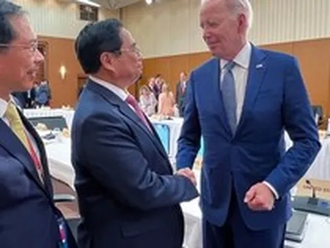 Thủ tướng Phạm Minh Chính gặp Tổng thống Mỹ Joe Biden
