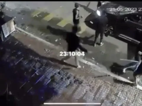 Hỗn chiến trên đường Hoàng Văn Thụ - TP Quy Nhơn