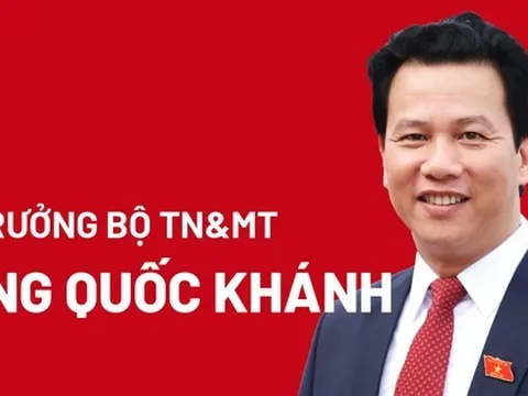 Chân dung tân Bộ trưởng TN&MT Đặng Quốc Khánh