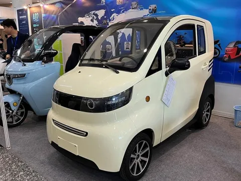 Chiếc ô tô điện giá hơn 100 triệu đồng ra mắt, dự kiến bán tại Việt Nam trong 3 tháng tới