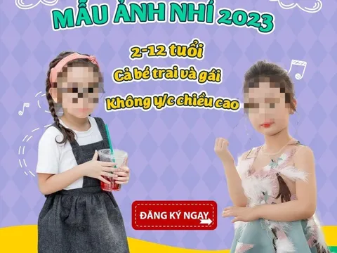 Cho con làm người mẫu nhí, phụ huynh bị lừa hàng trăm triệu đồng