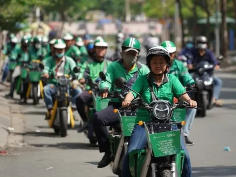 Thị trường xe điện thêm "nóng": Tài xế Grab bắt đầu thử nghiệm sử dụng xe máy điện giao hàng tại TP.HCM