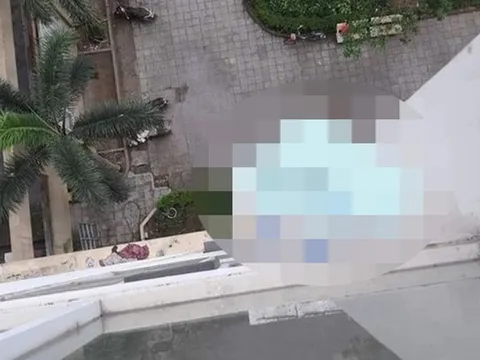 Bé gái 4 tuổi rơi từ tầng 12 chung cư xuống tử vong