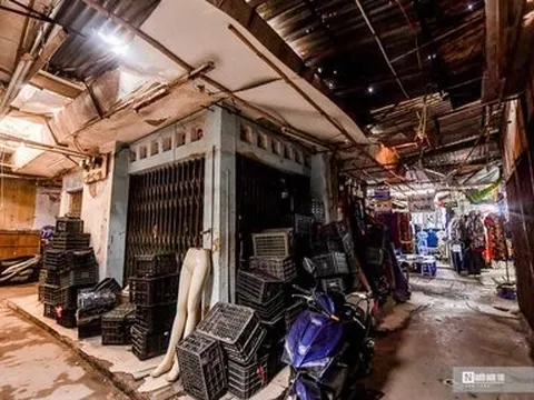 Hà Nội: Nhếch nhác khu chợ Ngã Tư Sở, mất an toàn PCCC