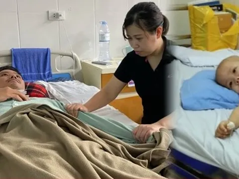 Người phụ nữ có con bị ung thư máu, chồng đột quỵ liệt nửa người