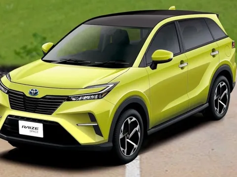 Báo Nhật: ‘Toyota Raize sắp có phiên bản 7 chỗ’
