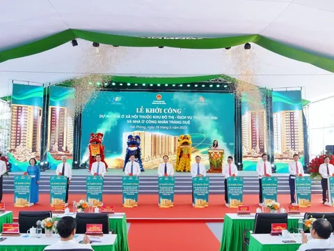 Khởi công khu nhà ở xã hội gần 1.600 tỉ đồng