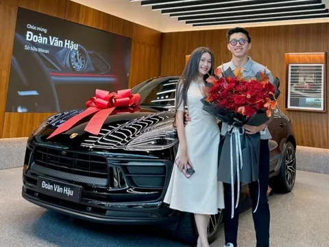 Hậu vệ Đoàn Văn Hậu lên đời xe mới, tậu Porsche Macan giá có thể lên đến gần 5 tỷ đồng