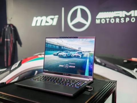 Trải nghiệm laptop của MSI lần đầu hợp tác cùng Mercedes-AMG tại Computex 2023: Xịn và đẹp