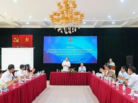 Cần thêm những "cánh tay" tham gia truyền thông dự thảo chính sách