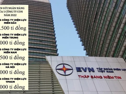 Lỗ “sấp ngửa” nhưng EVN vẫn có hàng vạn tỷ đồng gửi nhà băng