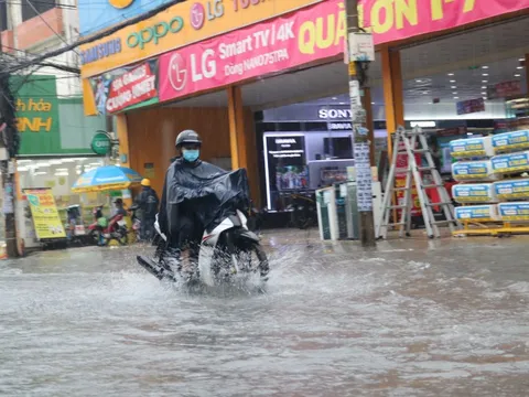 Nam Bộ: Mưa lớn diện rộng, có nơi mưa to đến rất to