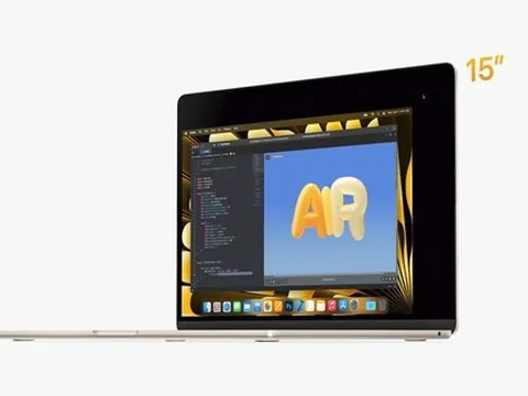 MacBook Air 15 inch chính thức: Mỏng nhất thế giới, chip Apple M2, pin 18 giờ, giá 1299 USD