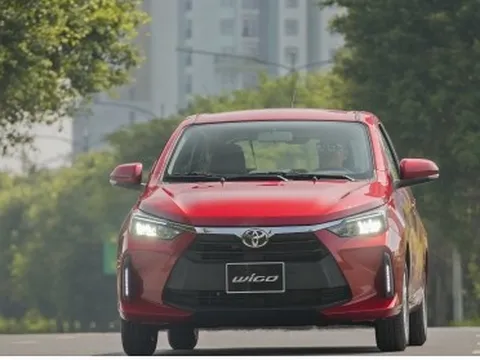 Ảnh chi tiết Toyota Wigo 2023 phiên bản đắt nhất