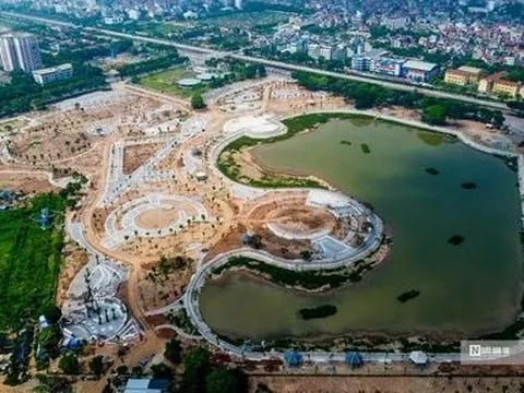 Hà Nội: Công viên Việt Hưng được “thay áo mới” sau nhiều năm bỏ hoang