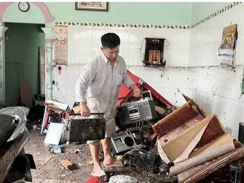 Đồng Nai: Hỗ trợ ban đầu các hộ dân thiệt hại do lũ quét ở Nhơn Trạch