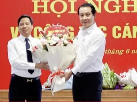 Vĩnh Phúc điều động, bổ nhiệm một loạt cán bộ