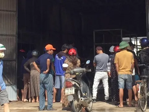 Quảng Bình: Cháy lớn gây hỗn loạn ở thị trấn Kiến Giang