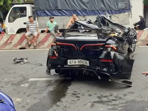 Đằng sau những bức ảnh TNGT: Uống rượu rồi lái xe, tài xế VinFast Lux A đâm hàng loạt xe khác