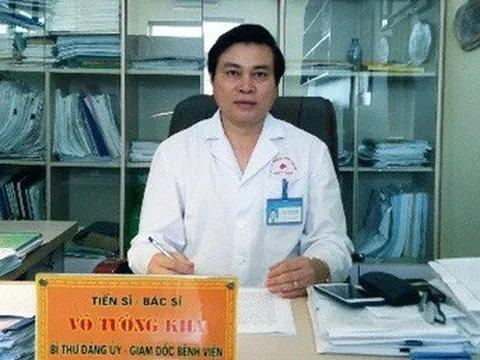 Giám đốc Bệnh viện Thể thao Việt Nam Võ Tường Kha bị cách chức về đảng