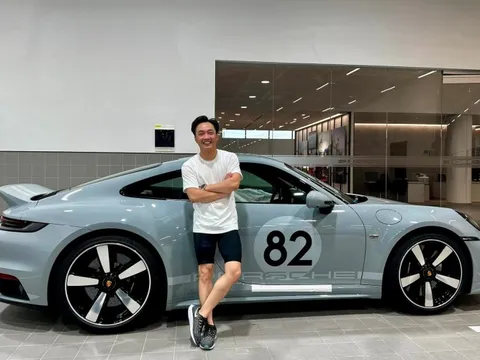Cường Đô la vừa khui công siêu xe Porsche 911 Sport Classic hơn 19 tỷ, cổ phiếu QCG bất ngờ 'nằm sàn'
