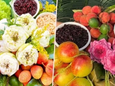 Chị em đua nhau đặt mâm cỗ đẹp ngất ngây cho Tết Đoan ngọ, người bán bội thu
