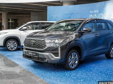 Toyota Innova 2023 tiếp tục ra mắt trong ĐNÁ trước khi về Việt Nam: Bán cùng đời cũ, động cơ mới chỉ tốn 4,6 lít/100km