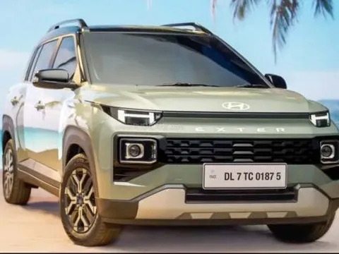Loạt ảnh chi tiết ngoại thất ‘Hyundai Santa Fe thu nhỏ’ trước giờ G: Có cửa sổ trời, giá nóc lớn