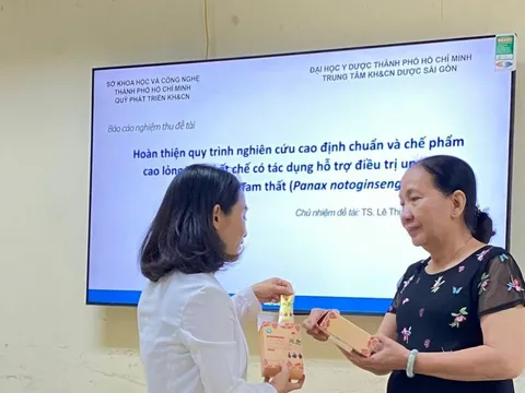 Thêm sản phẩm hỗ trợ điều trị ung thư được nghiệm thu