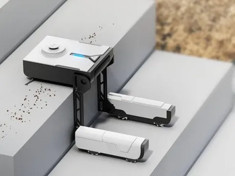 Robot hút bụi đã biết leo cầu thang, bò ngang như cua, đặt sớm sẽ được giảm còn… 999 USD